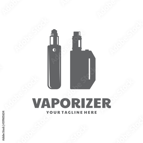 Vape or E-Cigarette Logo Template