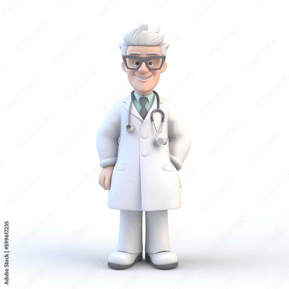 3D doctor. Generative AI 3D doctor. Generative AI