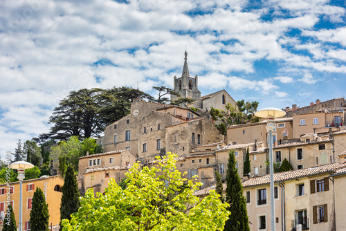 Medieval village Bonnieux in department Vaucluse, Provence, France