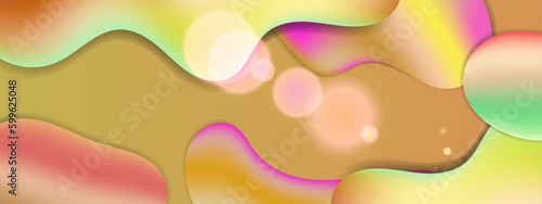 Vector modern colorful colourful abstract background with fluid shapes