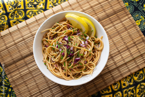 Pasta al Limone - with Spaghetti photo