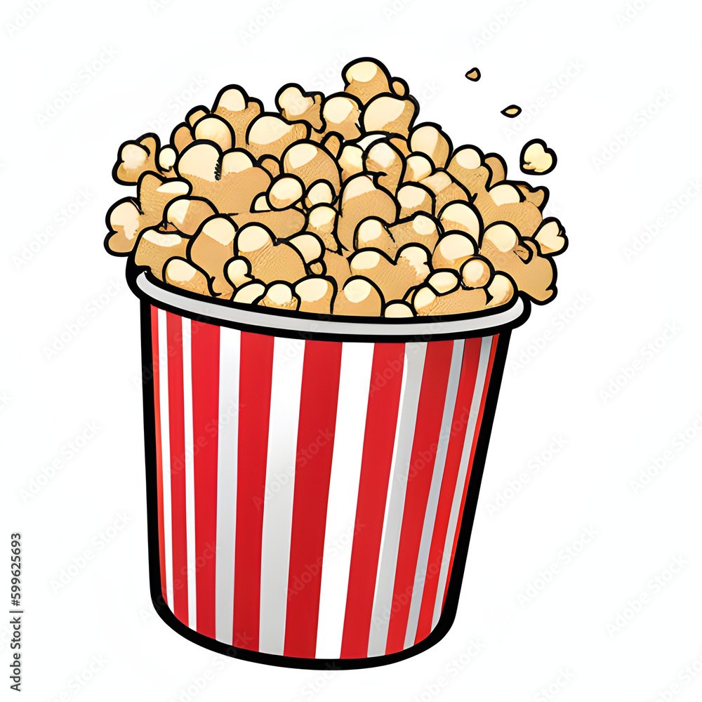 bucket of popcorn bucket of popcorn