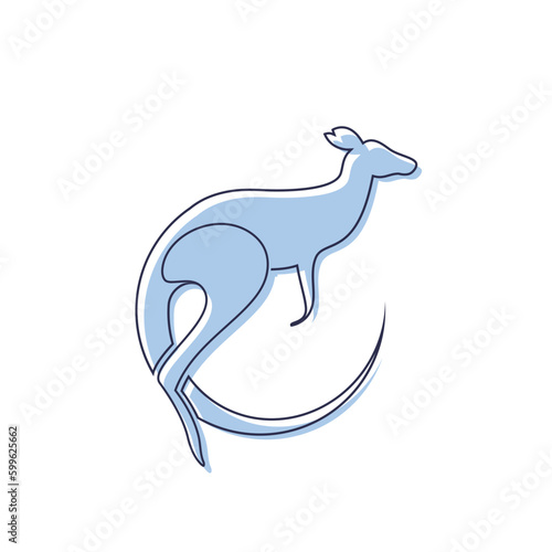 kangaroo animal icon