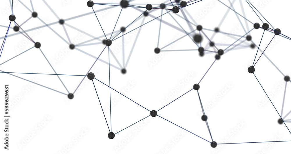 Gene lines and nodes, biological gene structure, 3d rendering. Gene lines and nodes, biological gene structure, 3d rendering.