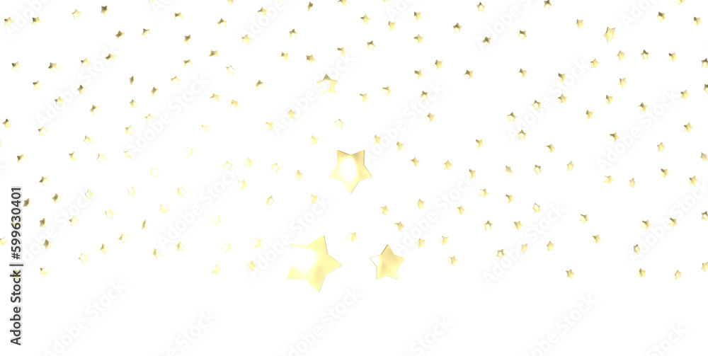 XMAS A gray whirlwind of golden snowflakes and stars. New - PNG transparent