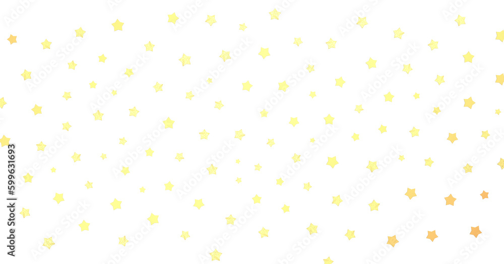 XMAS Stars - Festive christmas card. Isolated illustration white background. - (PNG transparent)