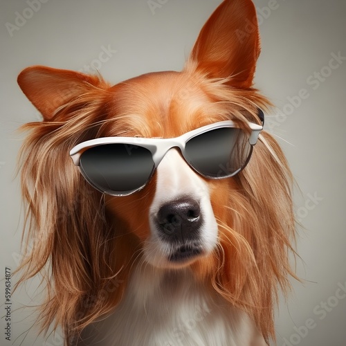 Sunglasses dog © HoiFan