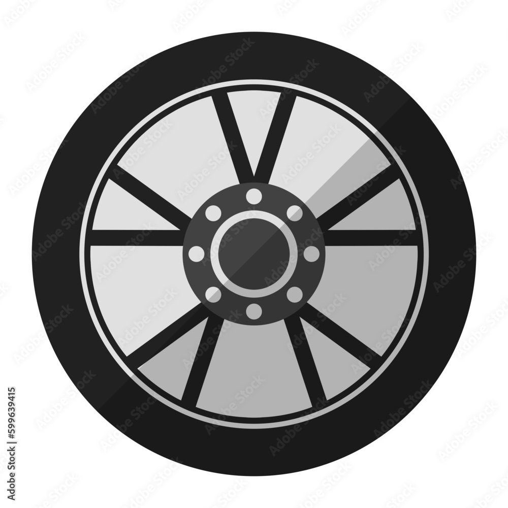 Obraz premium Tire Rim