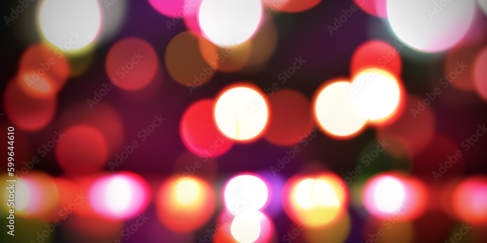 bokeh glowing blurry background wallpaper, Generative AI bokeh glowing blurry background wallpaper, Generative AI