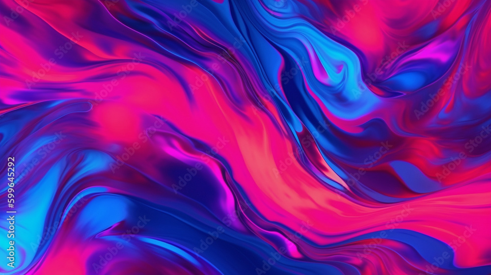 Dark Purple and Hot Pink Marble Wave Pattern with Prism Glitch Effect Abstract Background - Psychedelic Colorful Neon - Generative AI Dark Purple and Hot Pink Marble Wave Pattern with Prism Glitch Effect Abstract Background - Psychedelic Colorful Neon - Generative AI