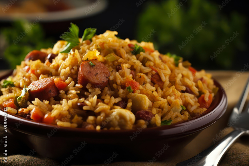 homemade jambalaya