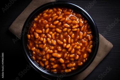 baked beans  photo