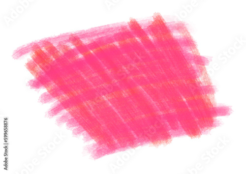 Pencil brush strokes. Labels for text