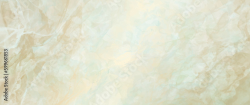 Vector watercolor art background. Marble. Stone. Watercolour texture for cover design, cards, flyers, poster, banner. Stucco. Wall. Light green and gold. Old paper. Painted template for design.