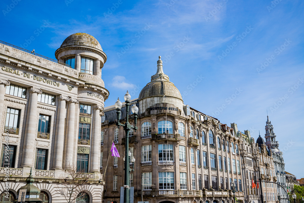 Fototapeta premium Place de la Liberté à Porto