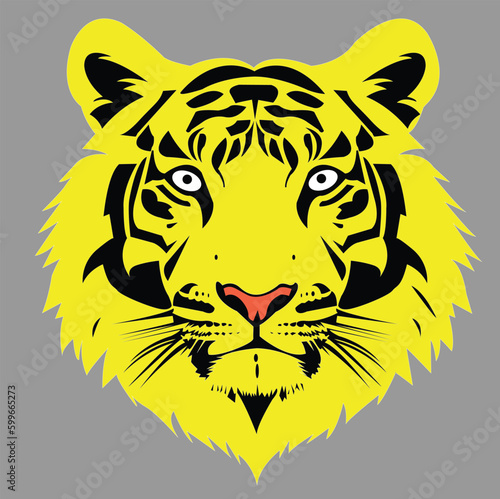 tiger head vector, A TIGER VECTOR ART WORK, TIGER HEAD ART
