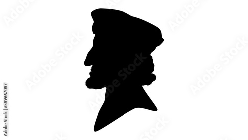 Richard III of England, silhouette