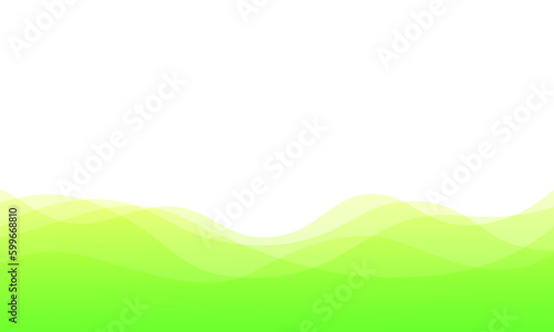 重ねた波型オブジェクトの背景素材