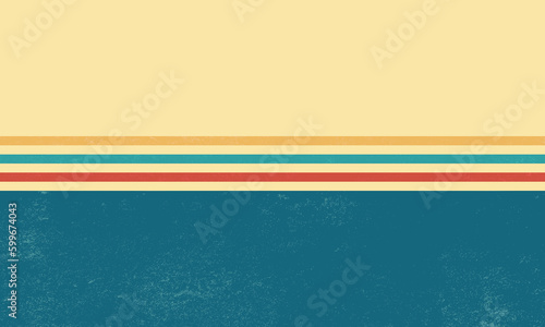 Vintage retro stripes vector background