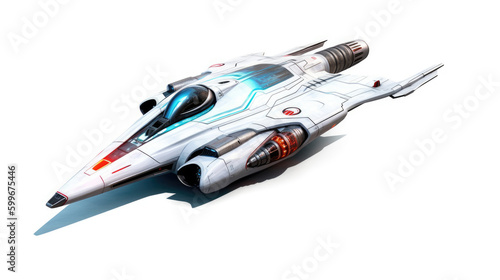 Fototapeta Naklejka Na Ścianę i Meble -  Sci-Fi space ship