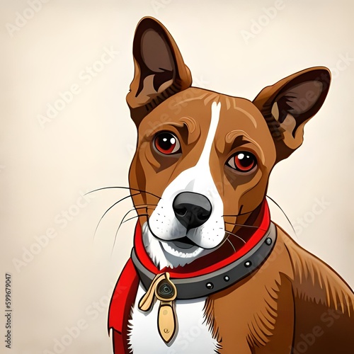 illustration of a dog