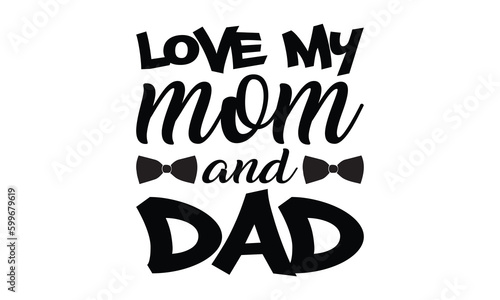 Father's Day" T-shirt design vector.
