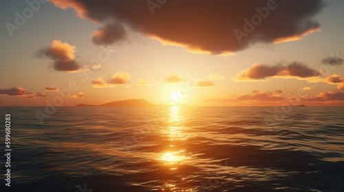 sun and the sea  wave © muhammad