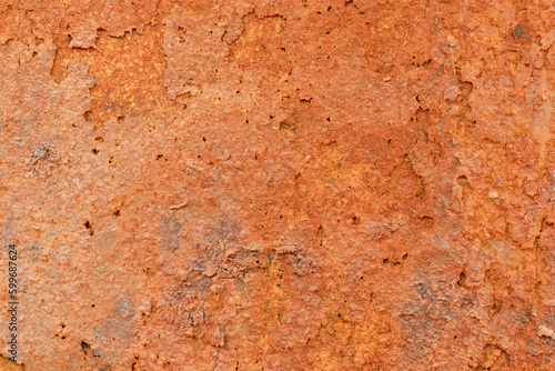 grunge rusty metal texture background for interior exterior decoration and industrial construction concept design © Nattapol_Sritongcom