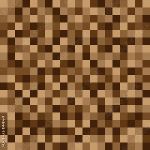 Censored sign and pixel blur.  Abstract seamless vector  square background in mosaic design.