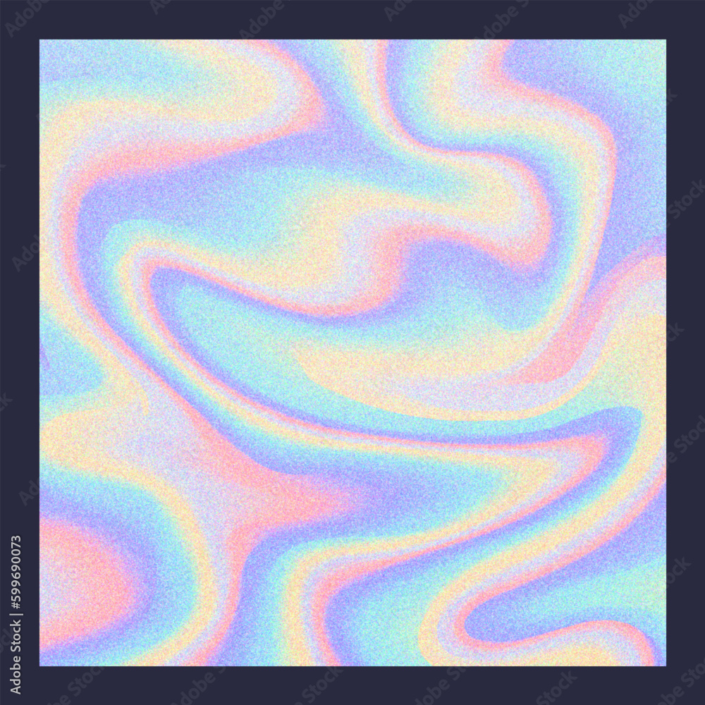 Holographic gradient neon noise vector illustration. Fashionable pastel rainbow unicorn background. Hologram colors liquid background. Holographic gradient neon noise vector illustration. Fashionable pastel rainbow unicorn background. Hologram colors liquid background.