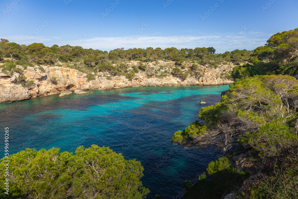 beautiful majorcan cove, Cala Pi, Majorca