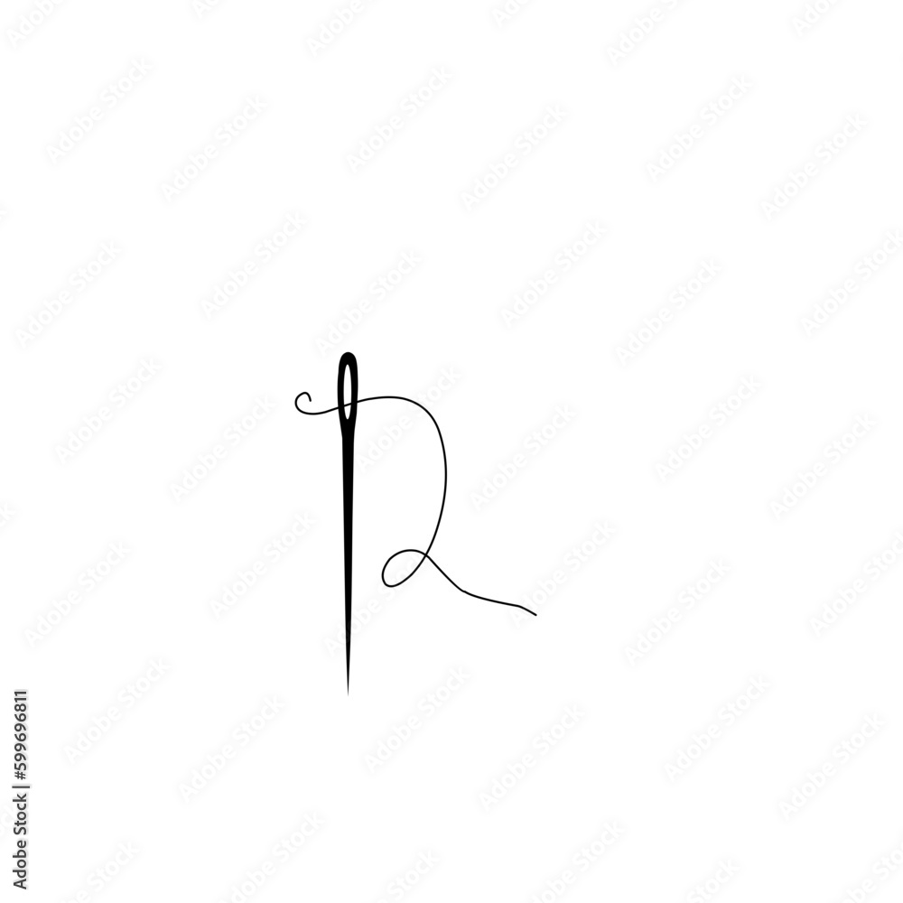 Elegant Needle With Thread Elegant Needle With Thread