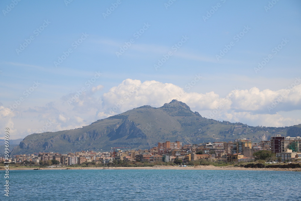 Palermo on the Mediterranean Sea, Sicily Italy