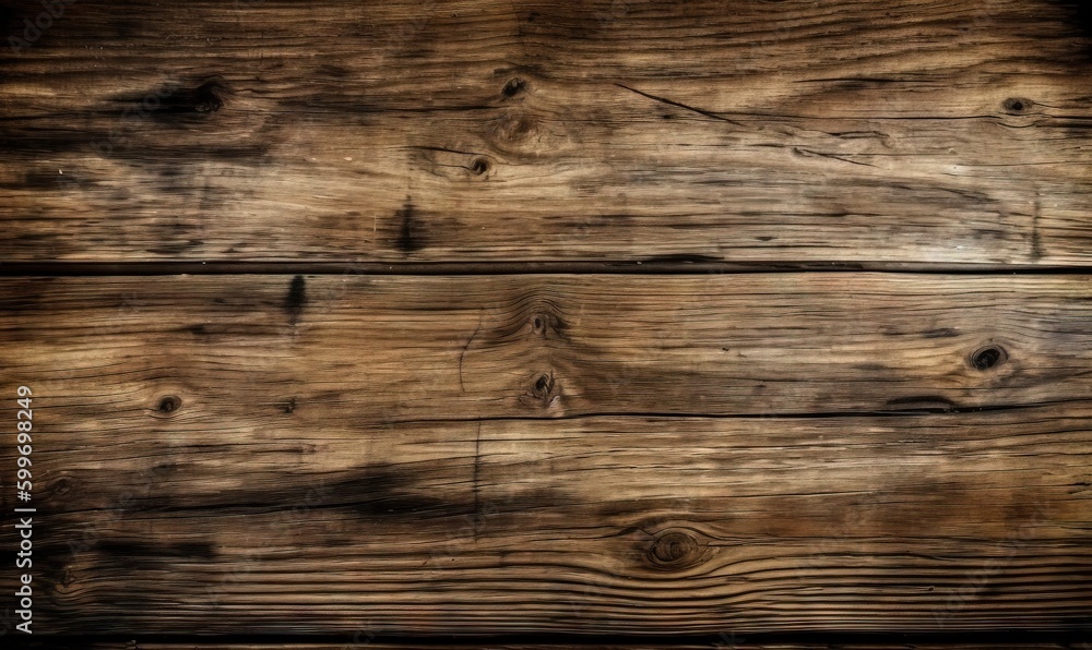 an old wooden wall with some wood grains on it. generative ai an old wooden wall with some wood grains on it. generative ai
