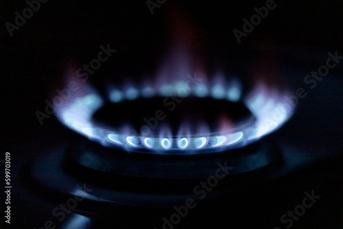 Natural gas used in homes and industry