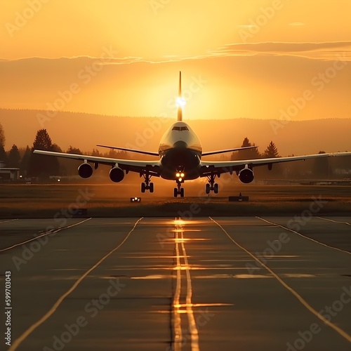747 landing
