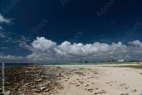 beach and sea