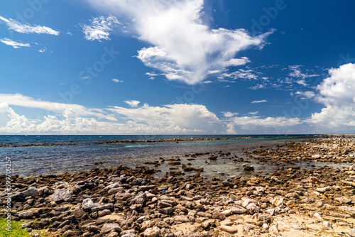 beach and sea