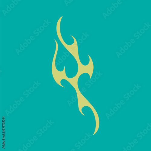 Unleash the Heat A Vibrant Flames Vector Collection for Apparel and Print Design