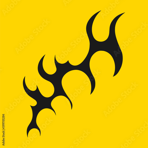Unleash the Heat A Vibrant Flames Vector Collection for Apparel and Print Design