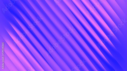 Creative illustration of pink and purple gradients background under ribbed glass. Abstract fuchsia backdrop behind stylish glass