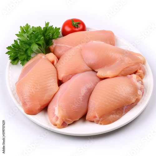 Fresh raw chicken breast. Perfect for healthy recipes