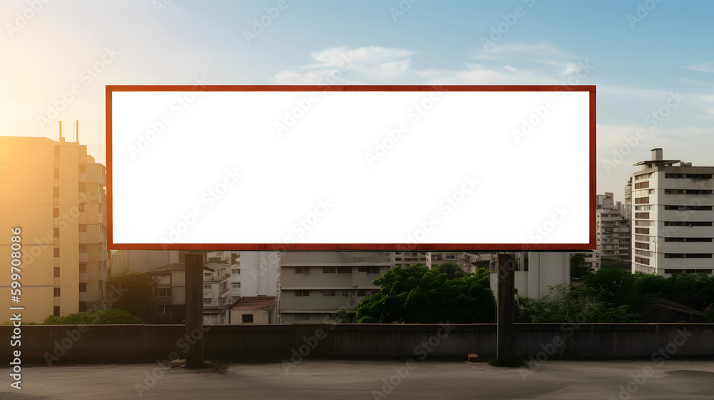 mockup for billboard, billboard application, generated by ai mockup for billboard, billboard application, generated by ai