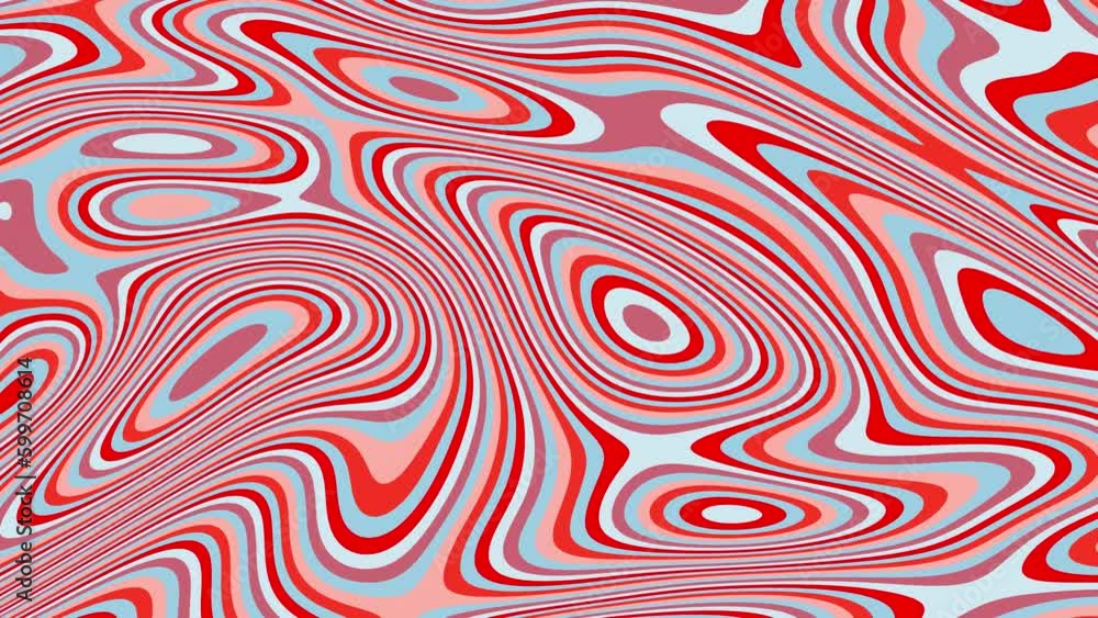 red, white and blue graphic motion of liquid waves, fluid forms, looping footage, animated background. red, white and blue graphic motion of liquid waves, fluid forms, looping footage, animated background.