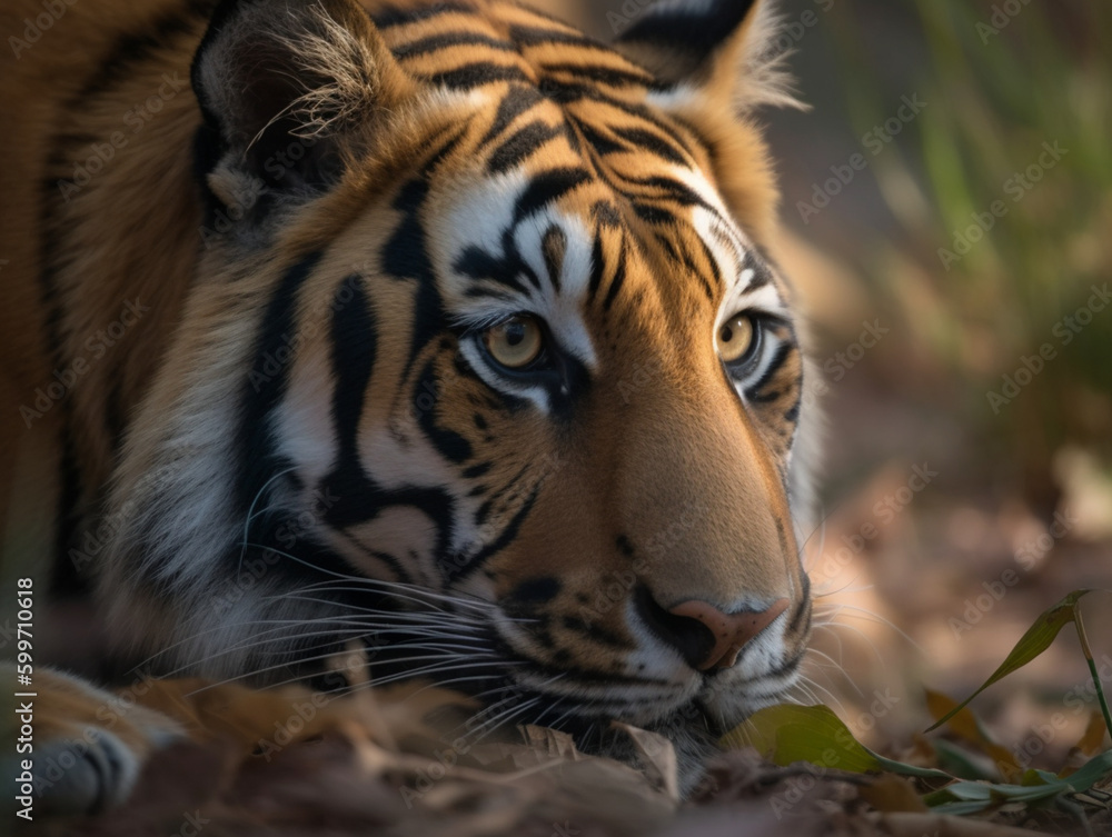 Fototapeta premium portrait of a tiger