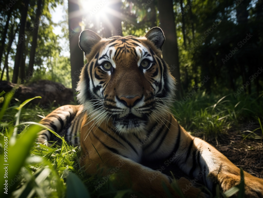 Obraz premium portrait of a tiger