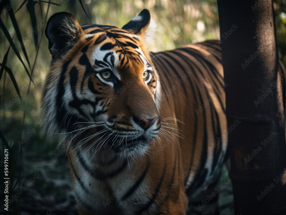 Fototapeta premium portrait of a tiger