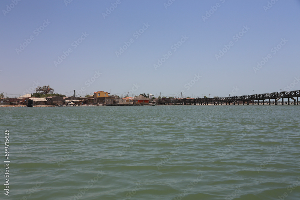 Shell island Joal Fadiout Senegal Africa