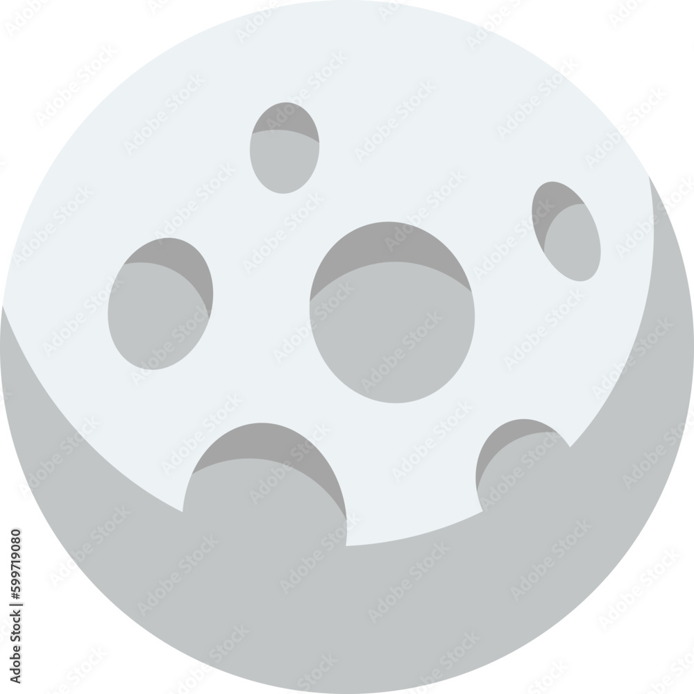 Cute Moon Illustration Cute Moon Illustration