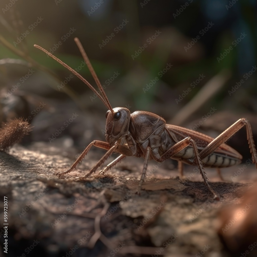 Cricket in natural habitat (generative AI) Cricket in natural habitat (generative AI)